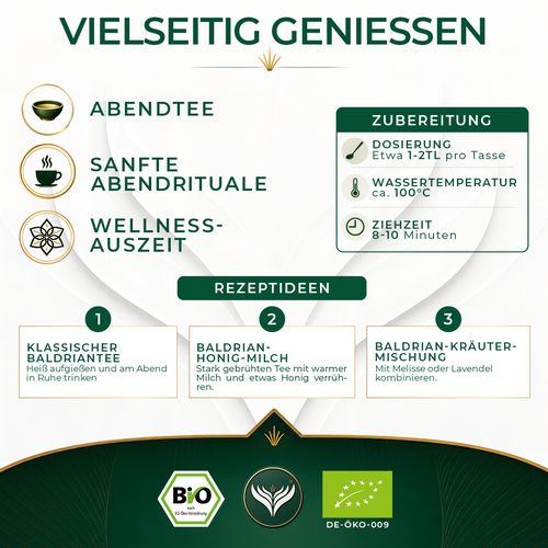 BIO Baldrianwurzel (250g)