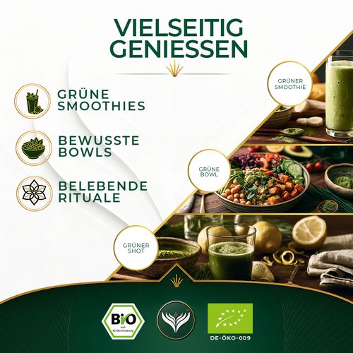 BIO Weizengras Pulver (500g)