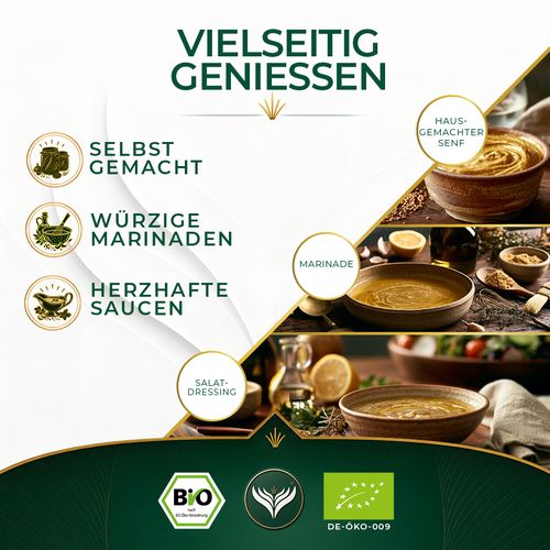 BIO-Senfmehl (250 Gramm)