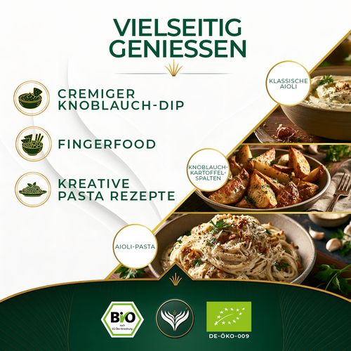 BIO Knoblauch Aioli Dip Gewürz (500g)