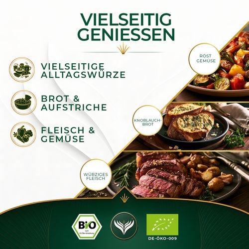 BIO Knoblauchsalz (50 Gramm)