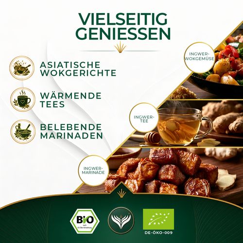 BIO-Ingwerpulver (1000 Gramm)