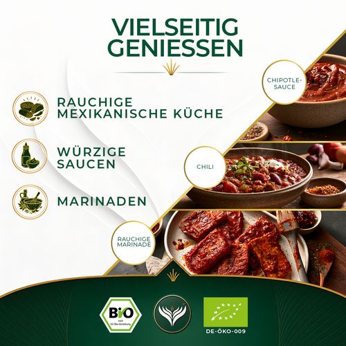 BIO Chipotle Chilipulver 250 Gramm