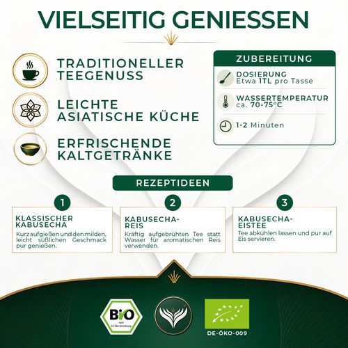 Japanischer BIO Kabusecha (250g)