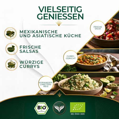 BIO-Koriander ganz (50 Gramm)
