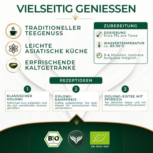 BIO Oolong Tee 500g