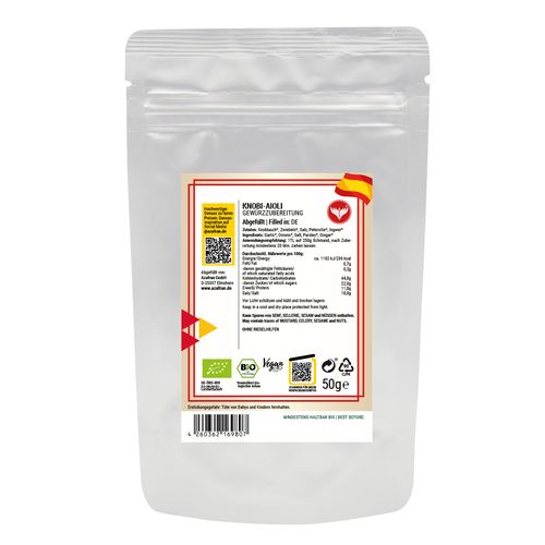 BIO Knoblauch Aioli Dip Gewürz (50g)