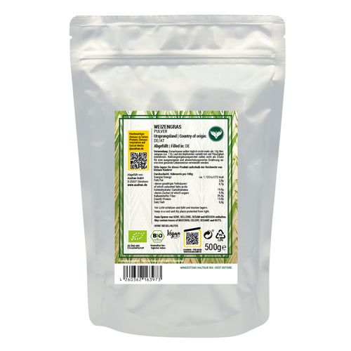 BIO Weizengras Pulver (500g)
