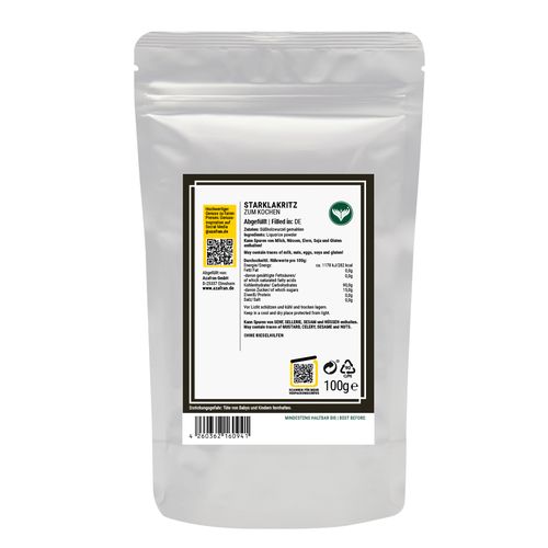 Lakritzpulver - 100 Gramm