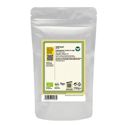 BIO-Senfsaat gelb (250 Gramm)