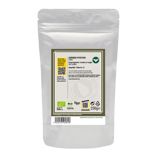 Grüner BIO-Pfeffer (250 Gramm)