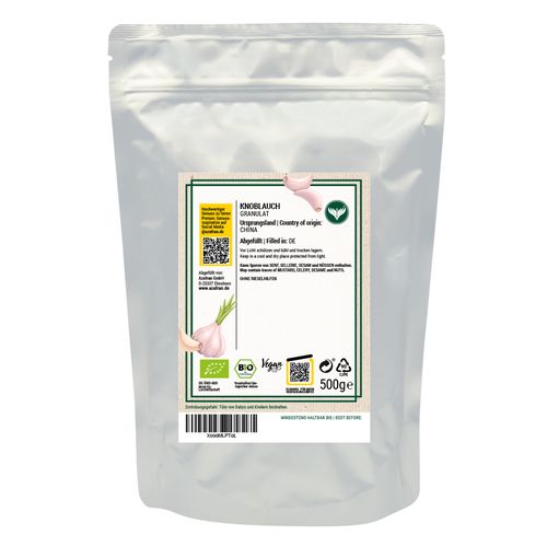BIO-Knoblauch Granulat (500 Gramm)